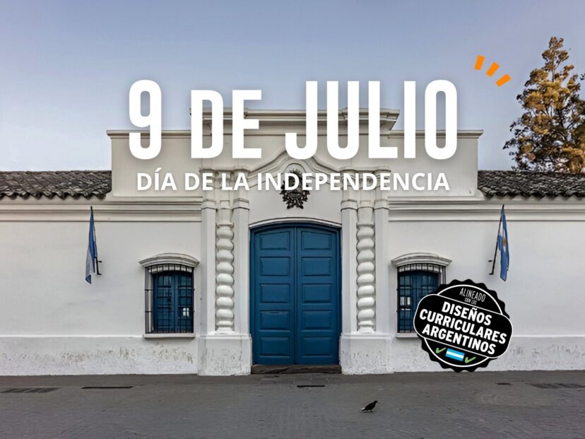 9 de julio: actividades y secuencias didácticas de primer y segundo ciclo de primaria PORTADA