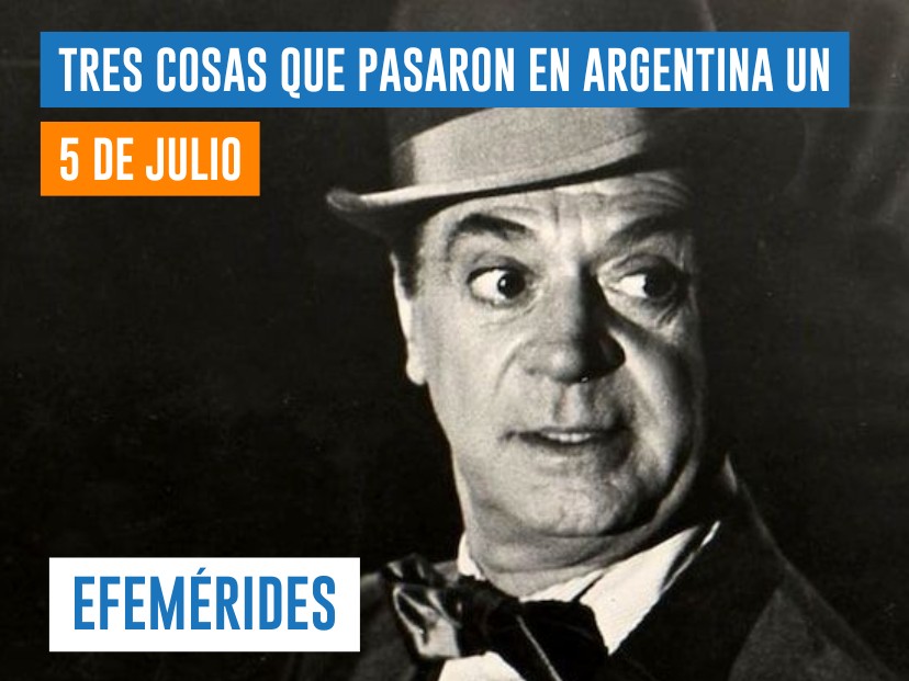 efemérides 5 de julio Argentina
